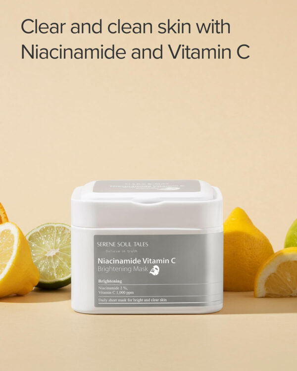 Serene Soul Tales Niacinamide Vitamin C Daily Mask - Image 4