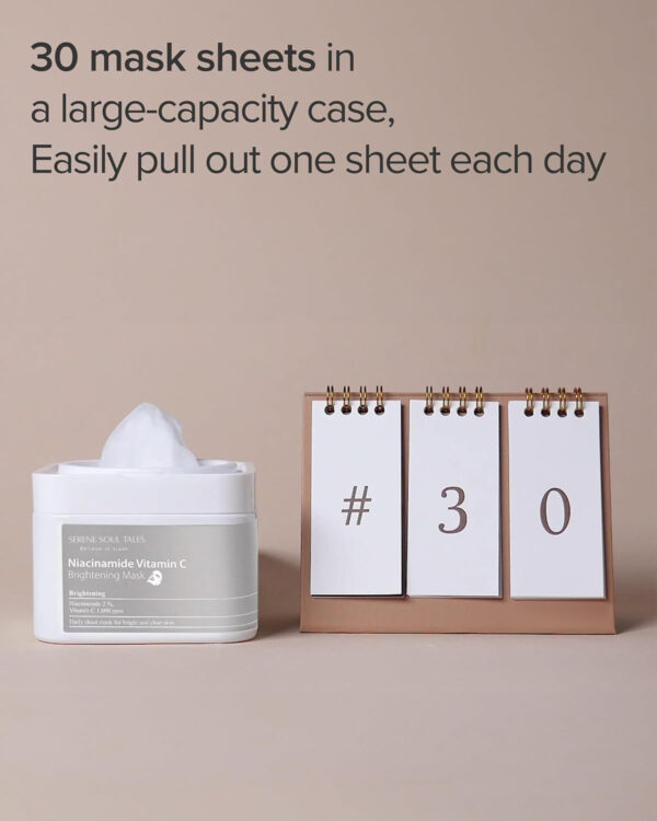 Serene Soul Tales Niacinamide Vitamin C Daily Mask - Image 7